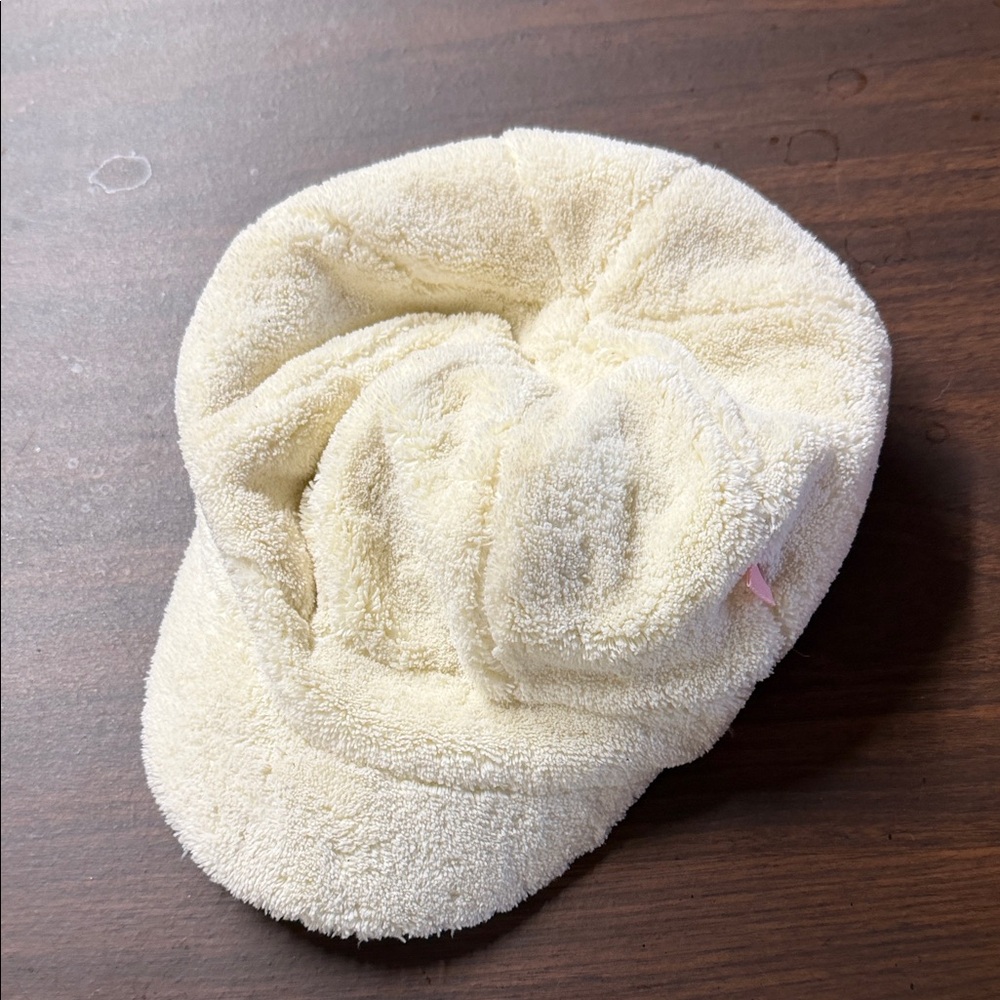 Y2k Jennifer Lopez Soft Cream Terry Hat